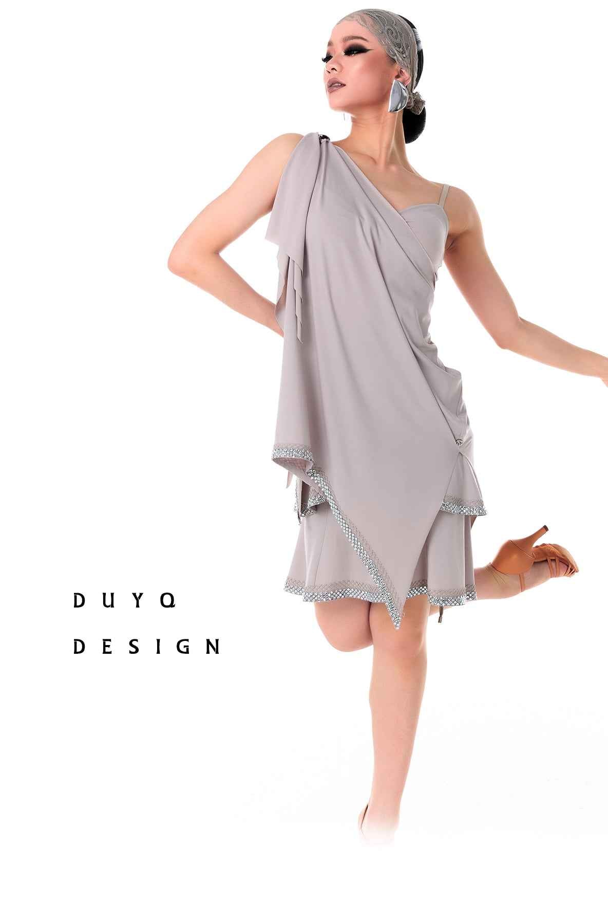 DUYQ 015 Classic Loose Top for Latin Dance Practice