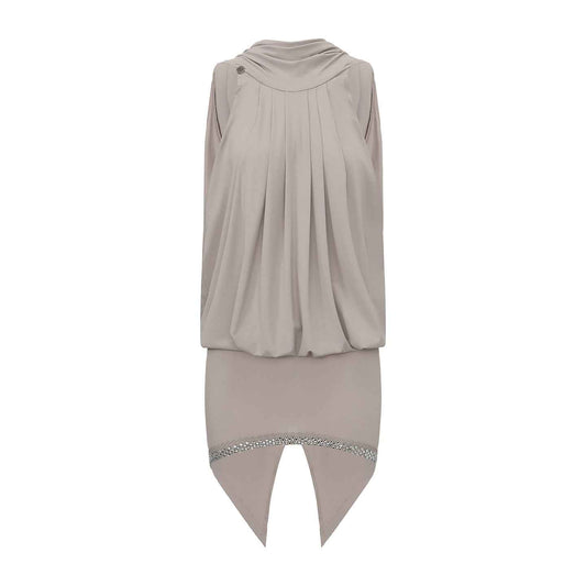 DUYQ 005 Backless Bodycon Top for Latin Dance Teachers