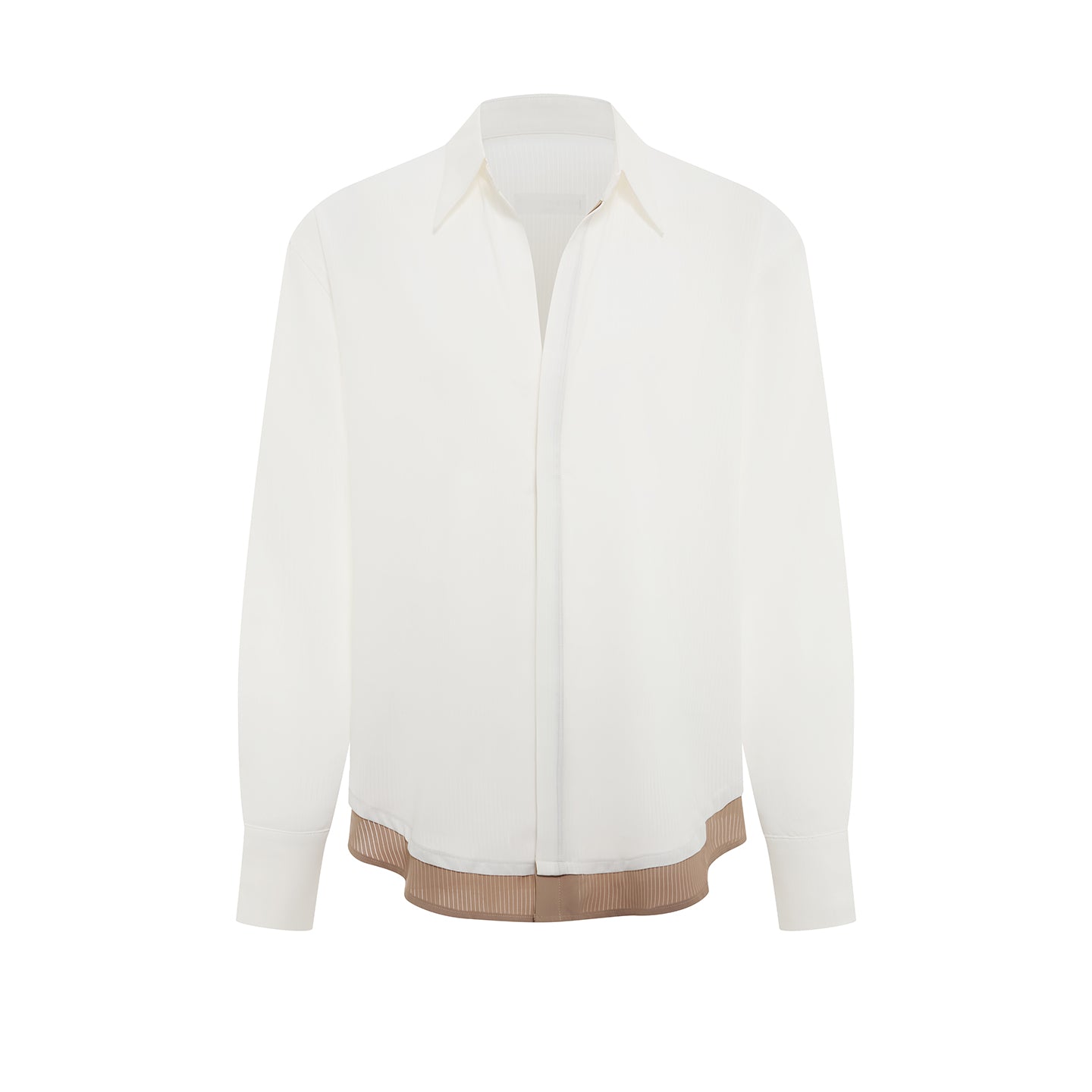 DUYQ A/W 009 Men's Color-Block Shirt - Latin Dance Practice Top | Daily Wear Suitable