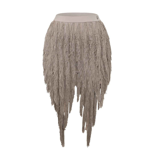 DUYQ 002 High-Grade Tassel Skirt for Latin Dance