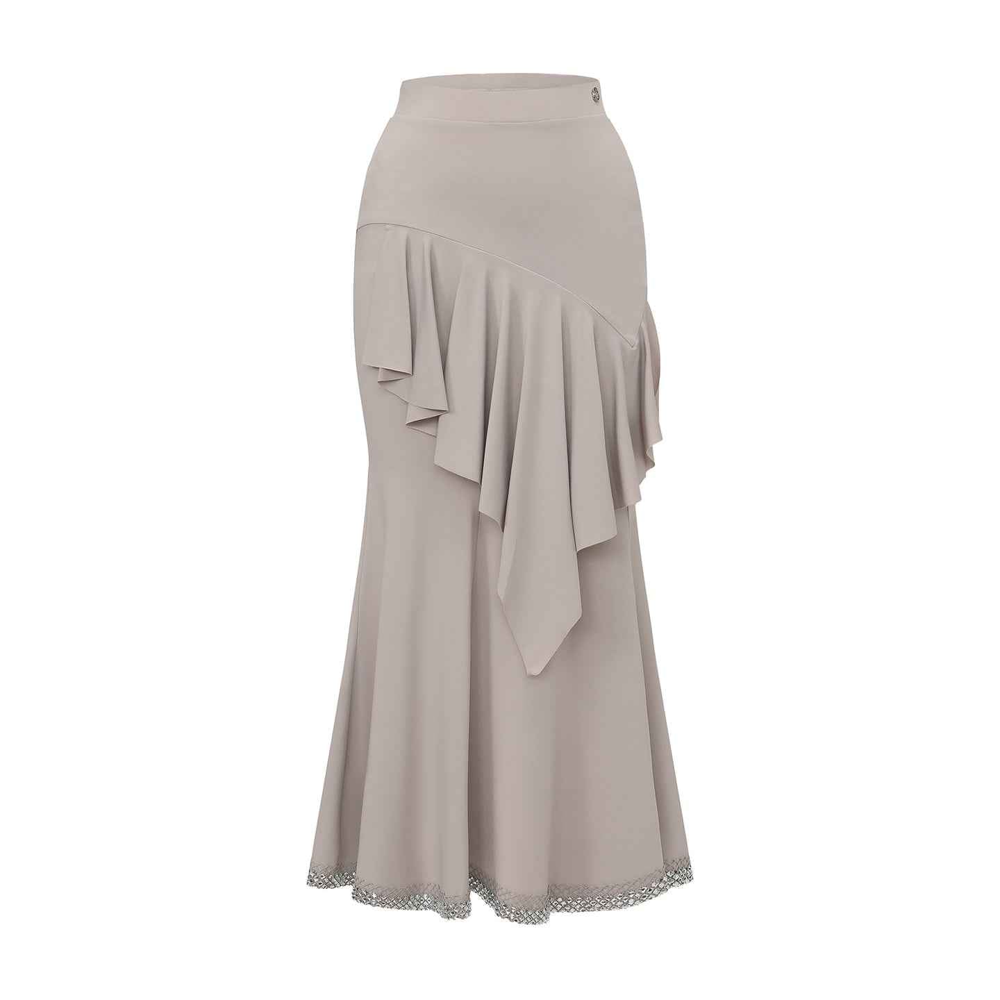 DUYQ 008 Original Classic Ruffle Modern Dance Skirt
