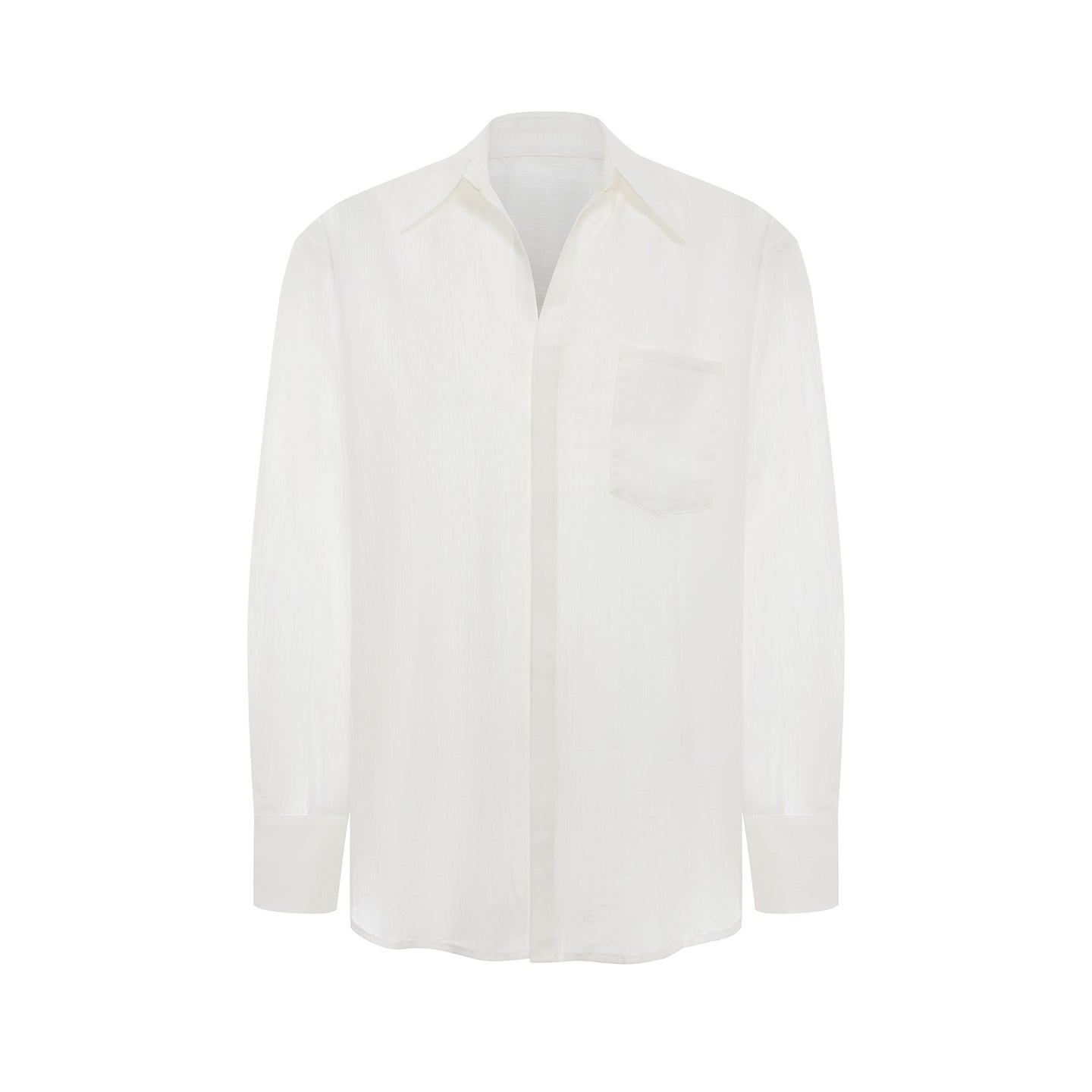 DUYQ A/W 007 Men's Oversized Collared Shirt - Latin Dance Practice Top | Daily Wear Suitable