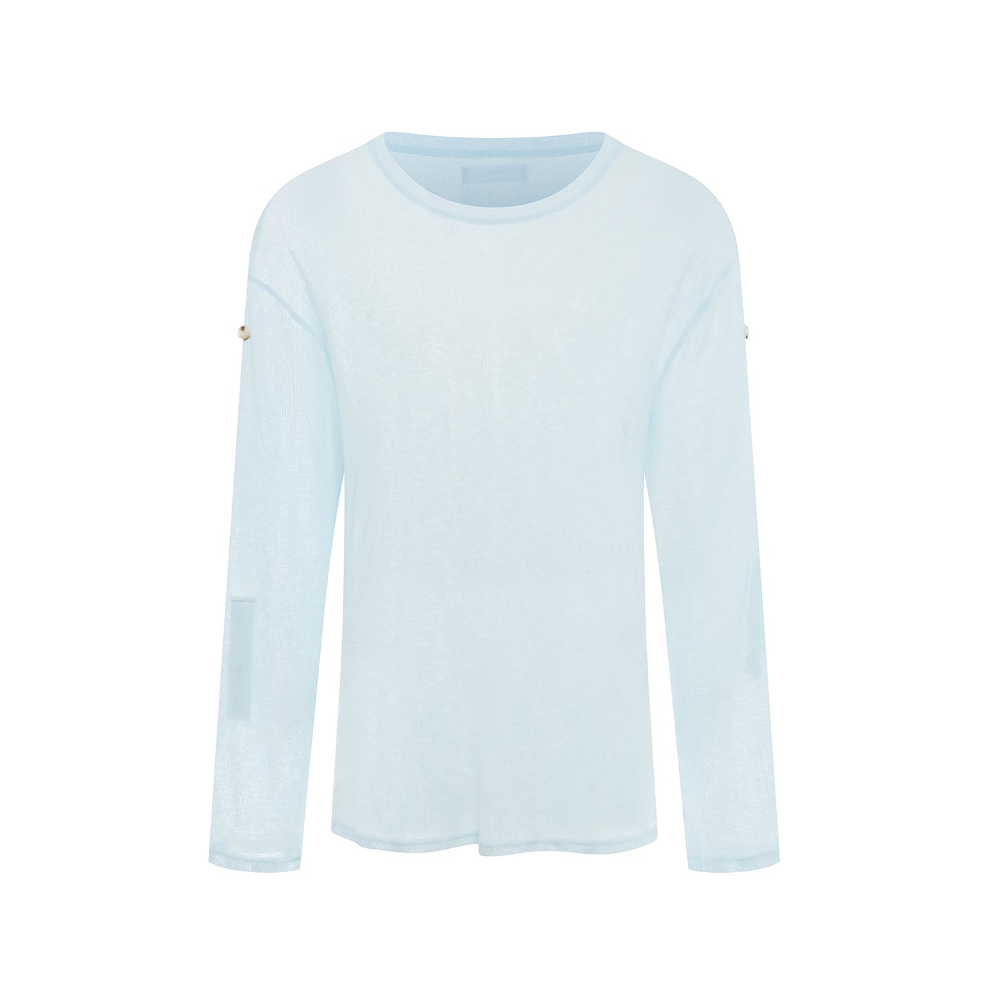 DUYQ A/W 004 Men's Round Neck Latin Ballroom Practice Top - Long Sleeve | Instructor Style