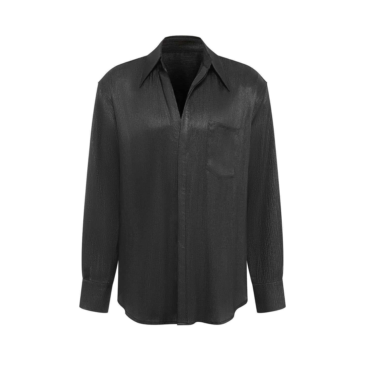 DUYQ A/W 007 Men's Oversized Collared Shirt - Latin Dance Practice Top | Daily Wear Suitable