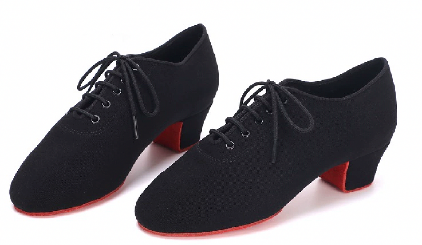ALW.L005FC Women’s Basic Teacher Dance Shoes with Red Sole - Mine·Jas