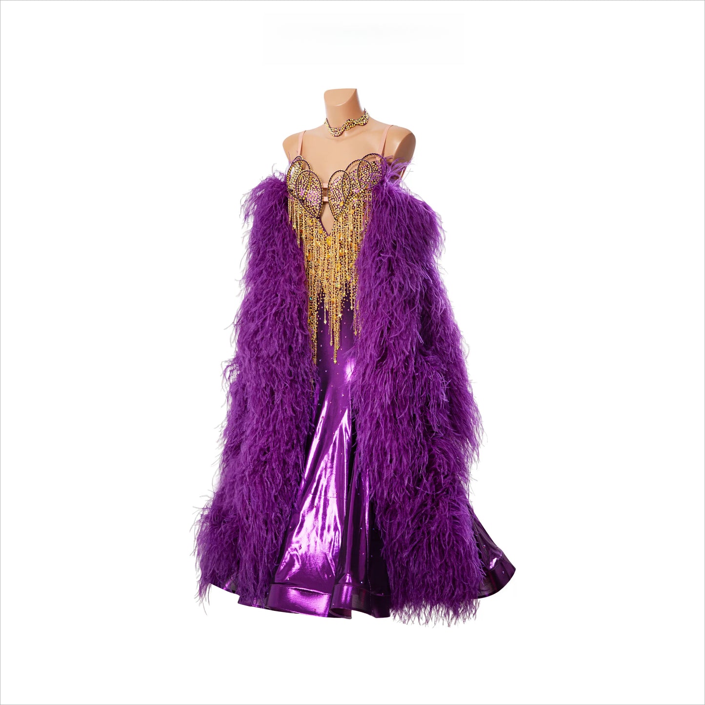 TID women's ballroom professional competition costume M1212 - Mine·Jas
