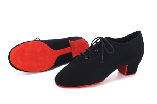 ALW.L005FC Women’s Basic Teacher Dance Shoes with Red Sole - Mine·Jas