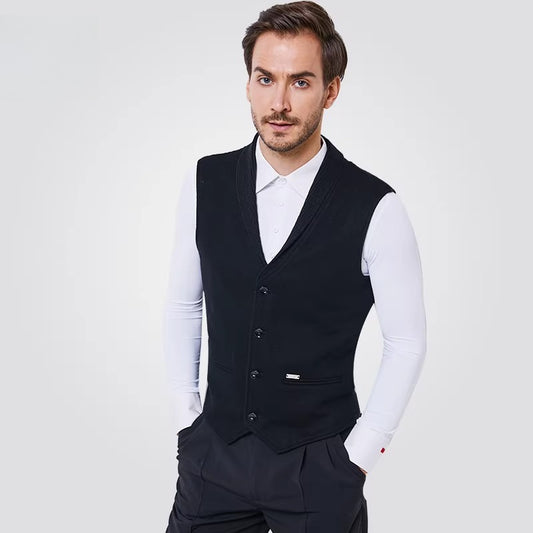 NY Fashion modern dance vest latin dance suit men's dance ballroom dance jacket vest 21104MJ