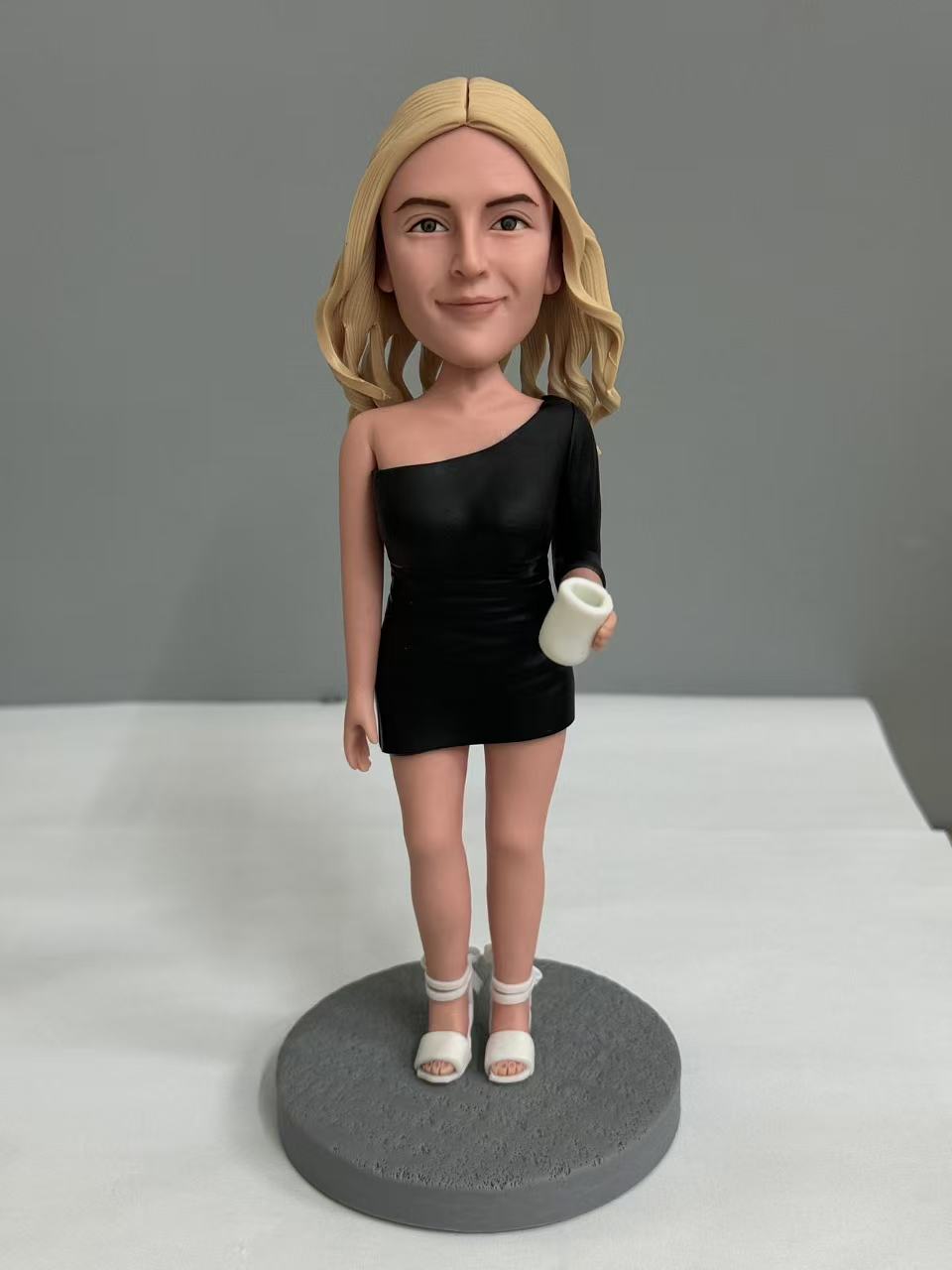 Handcrafted Clay Figurine – Unique Handmade Sculpture, Collectible Art Gift