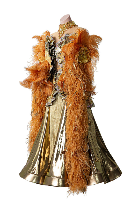 TID brand modern dance suit new women's dress ballroom dance skirt ballroom dance professional competition suit M1288