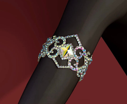 MS-B01 Geometric Crystal Arm Cuff Bracelet