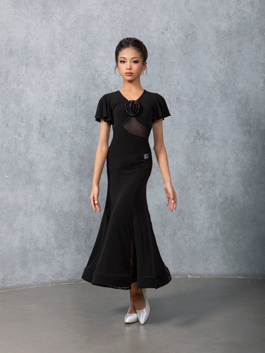 TID national ballroom dance performance dress high-end social dance dress ballroom dance practice suit
