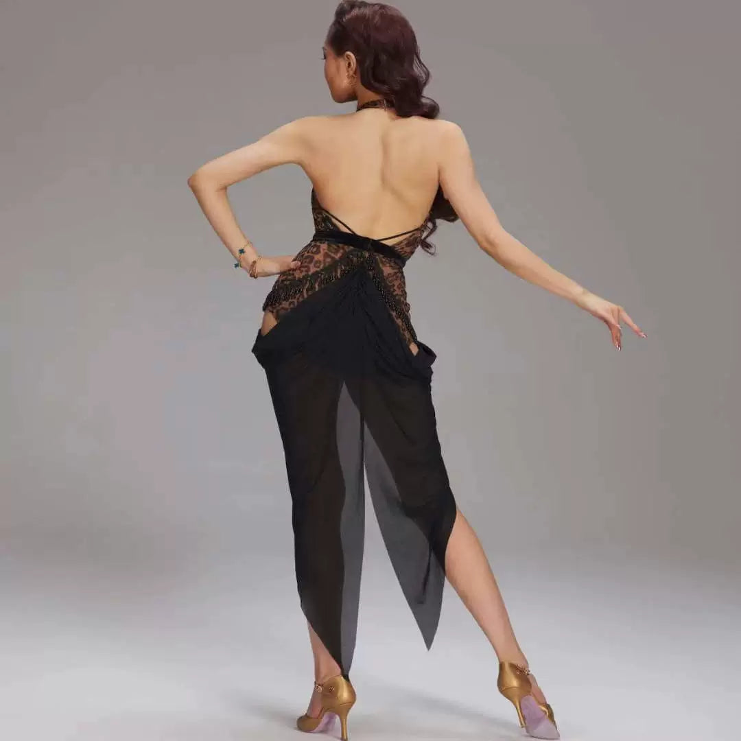 VERNAxBANGGIRL VABGY007 Latin dance practice uniform performance