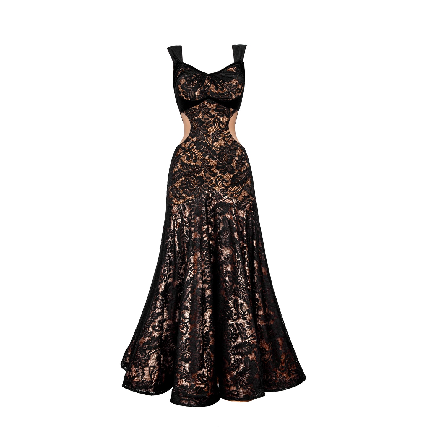 TID-D014 new professional ballroom dance competition suit premium dance skirt adult ballroom dance suit