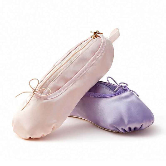 Description This adorable ballet pointe shoes shaped bag is handmade with soft, durable