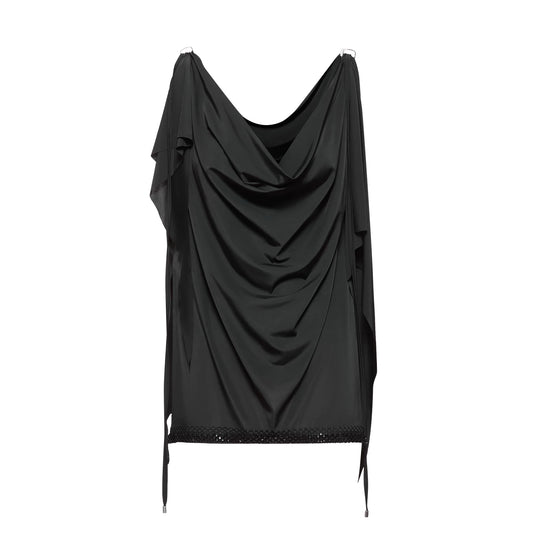DUYQ "Mountain Awakening Rain Latin" 016 Original Classic Loose Top National Standard Women's Latin Dance Practice Suit