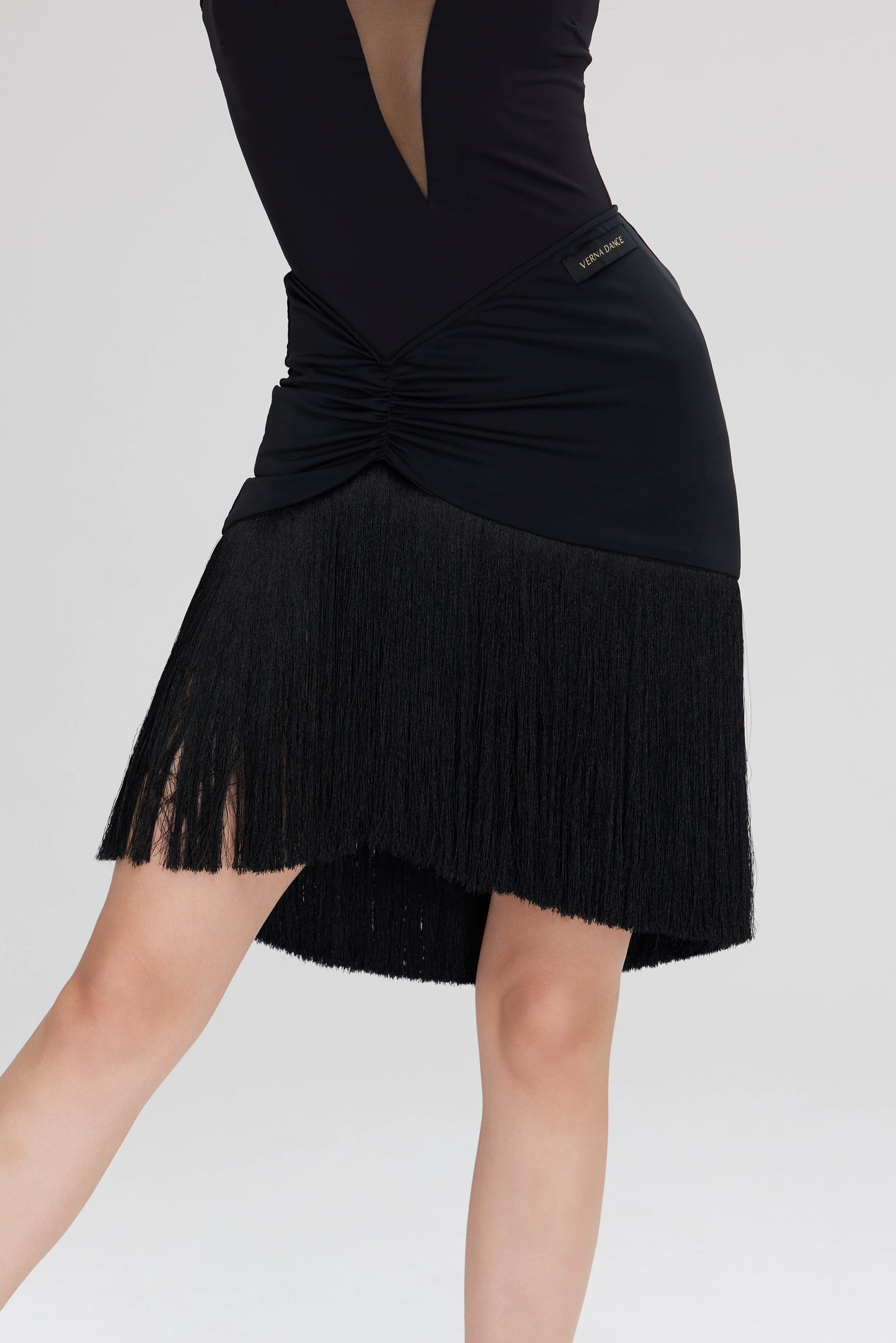 VA VL2308 line Soviet version skirt Latin dance practice performance skirt