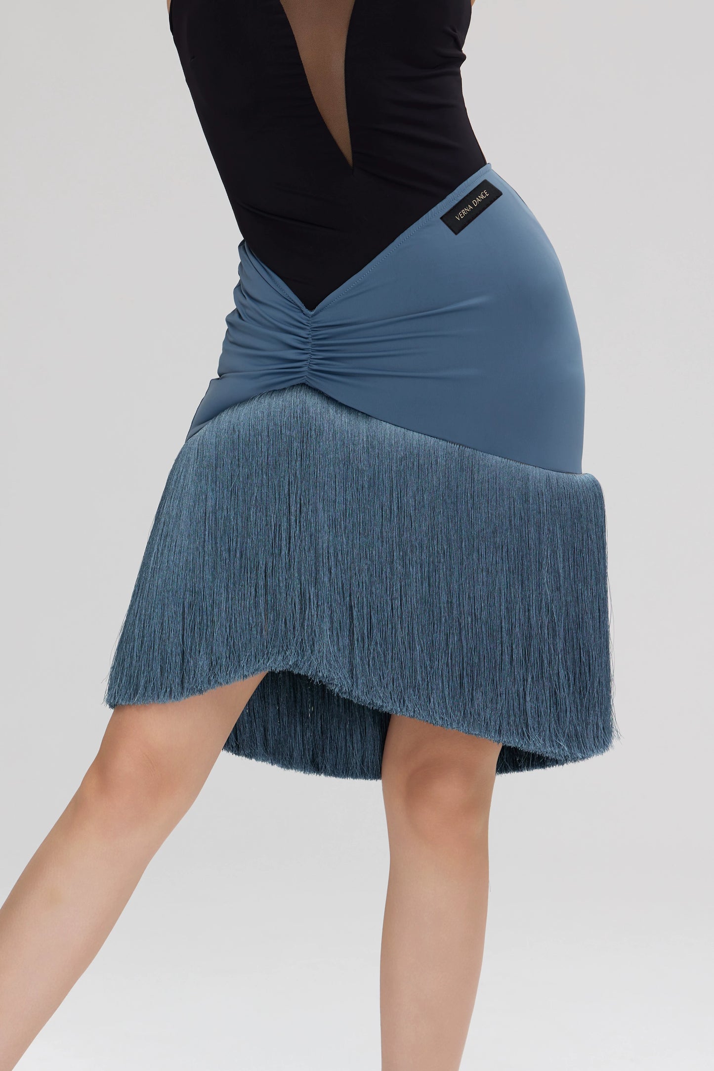 VA VL2308 line Soviet version skirt Latin dance practice performance skirt