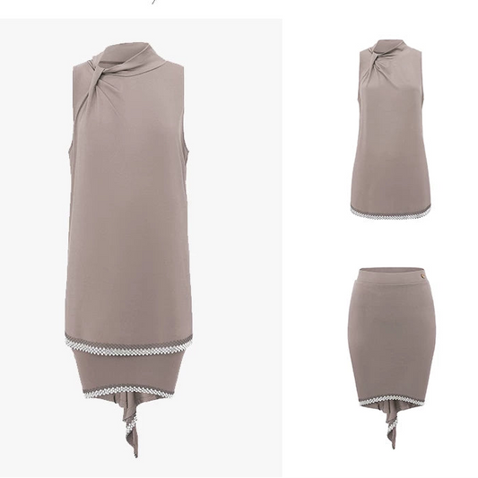 DUYQDSIGN014 Nine-color classic welfare set, including tops and skirts - Mine·Jas