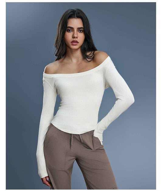 D25181 modal long sleeve t-shirt