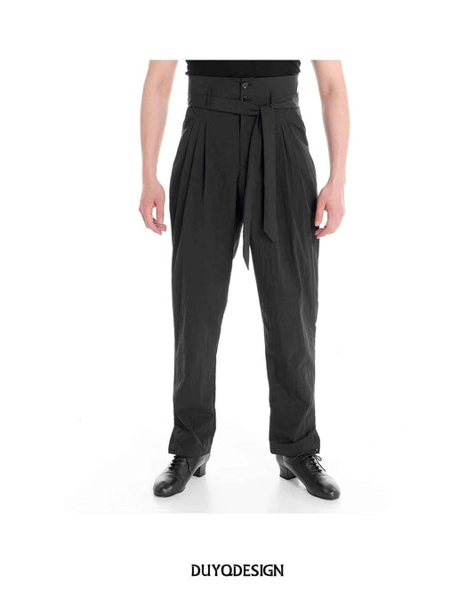 DUYQ "Men's Series" 012 Classic trousers, national standard Latin dance clothing training, daily teaching is available