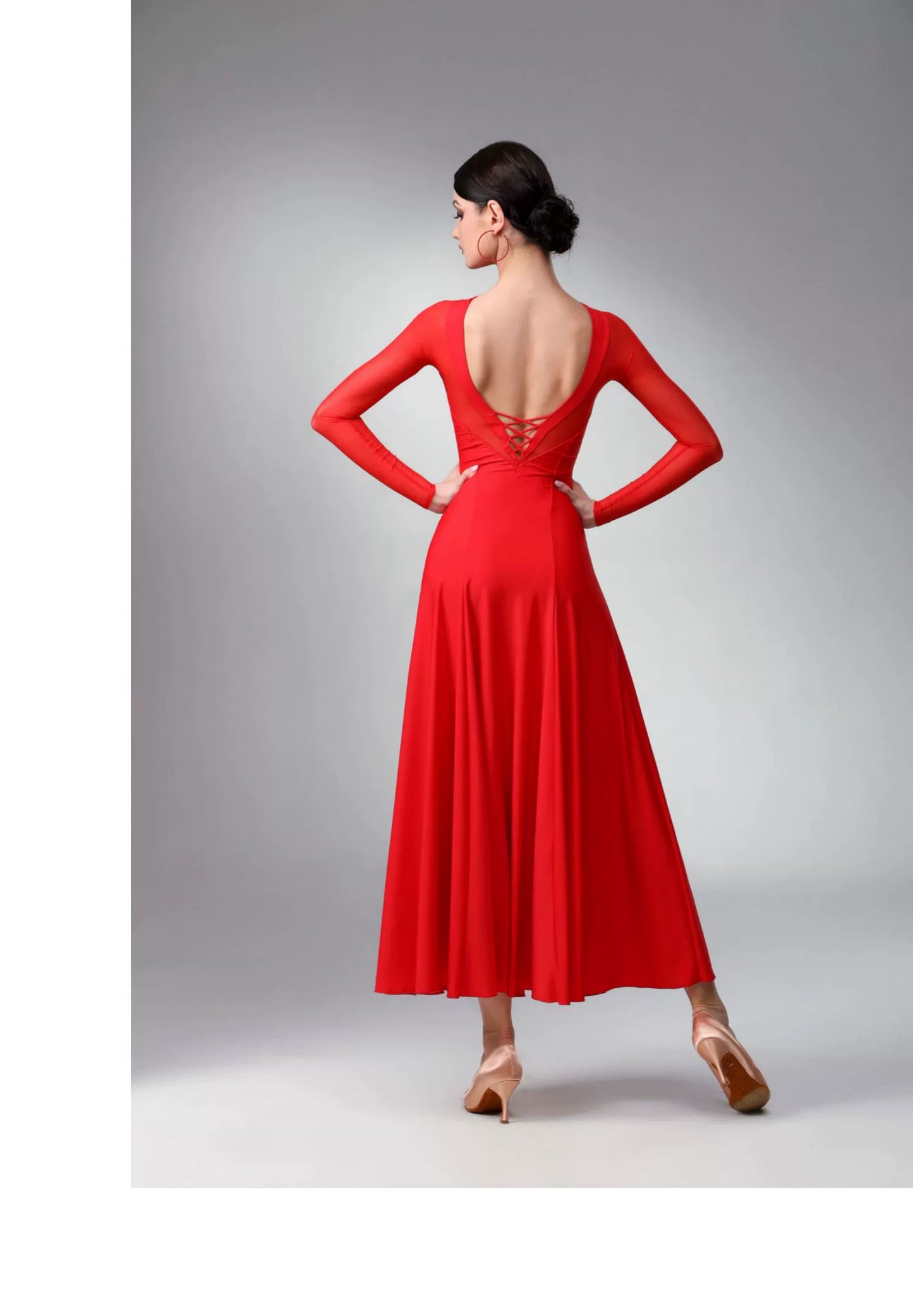 TID. M348 performance clothes national ballroom dance clothes, dresses, and performance clothes can be customized