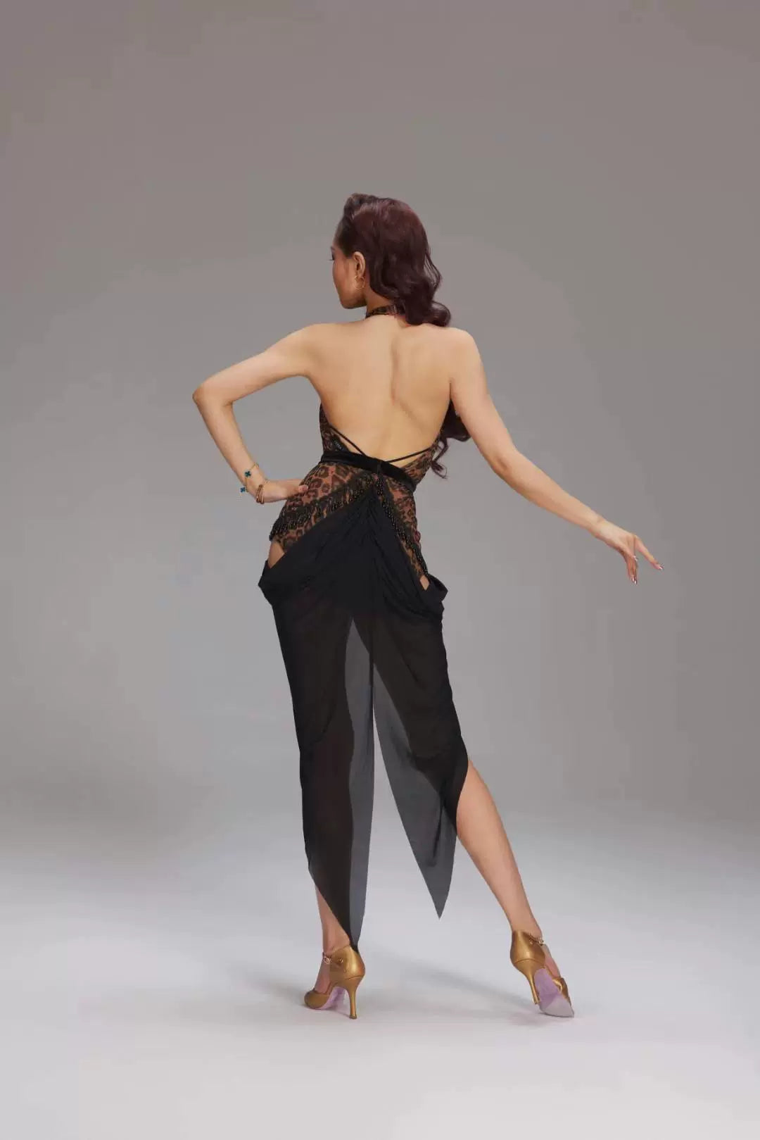 VERNAxBANGGIRL VABGY007 Latin dance practice uniform performance