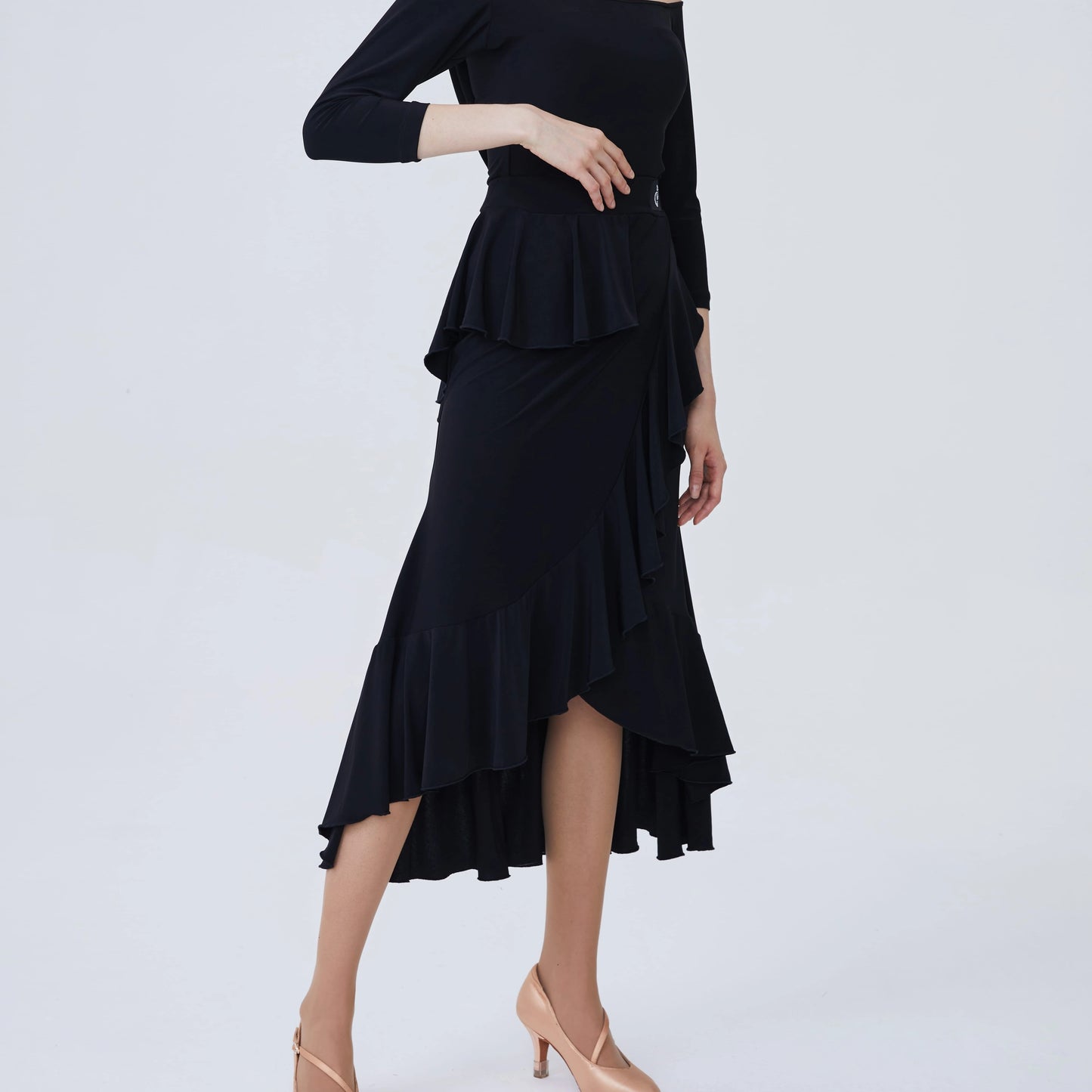 WD.Q19 Original Design Women's Single Group ballroom Dance smooth Dance Practice Suit