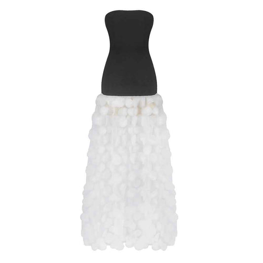 BD2627 floral long skirt