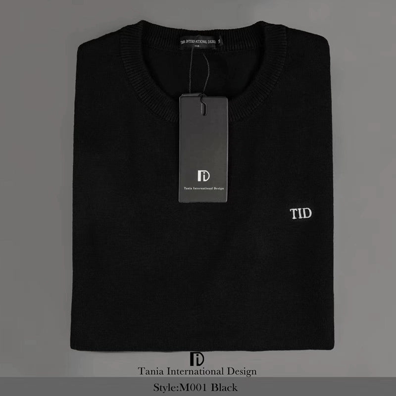 TID. M001 Men's Ballroom Top Wool Vest Professional National Standard Dance Practice Suit Knitted Top