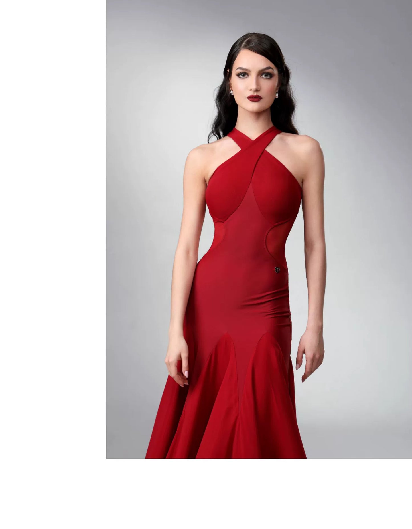 TID.M346 performance clothes national ballroom dance dress dress performance clothes customization