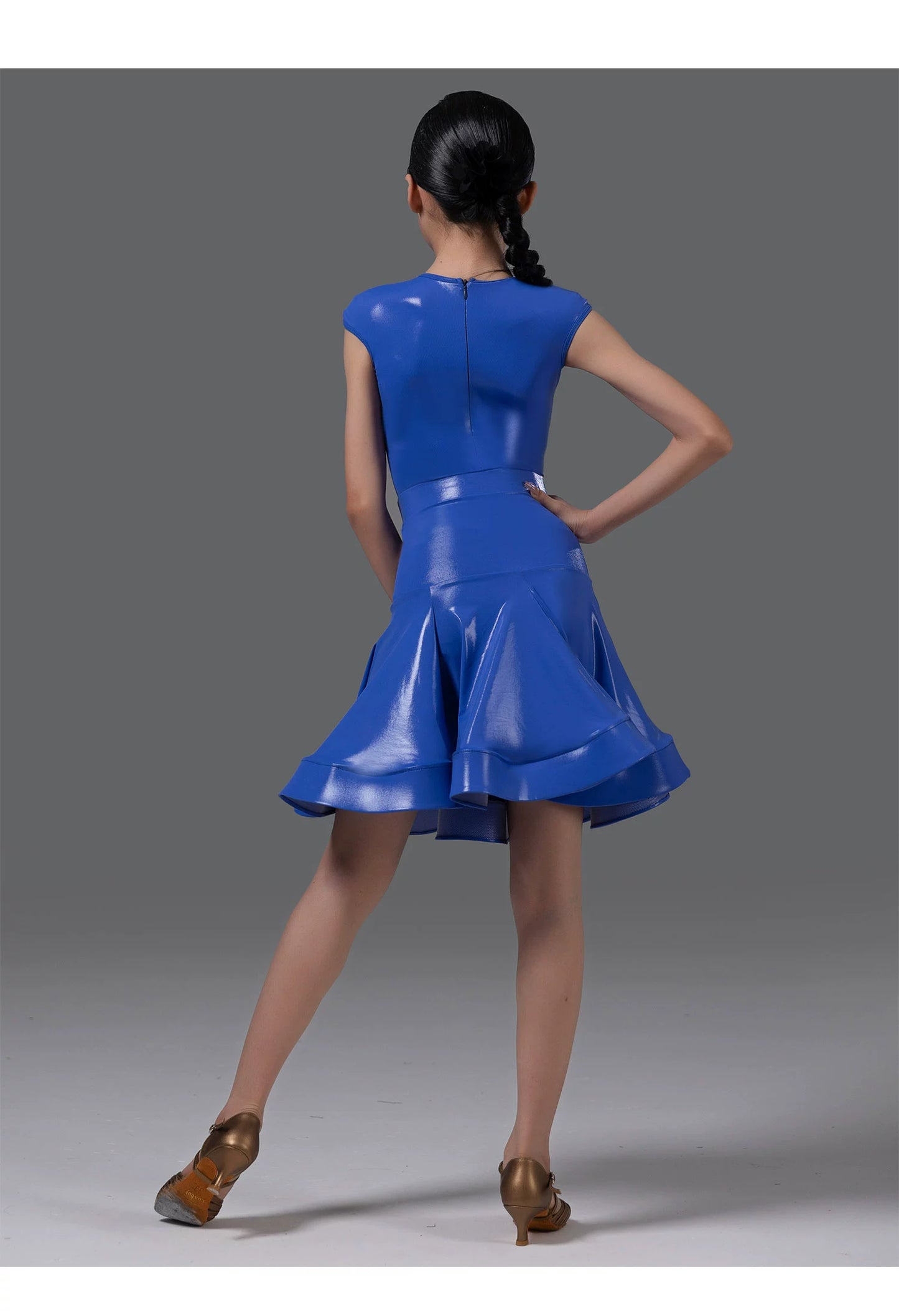 MLX.2880 new Latin dance costumes Children's competition costumes Sleeveless grading standards require dance performance costumes
