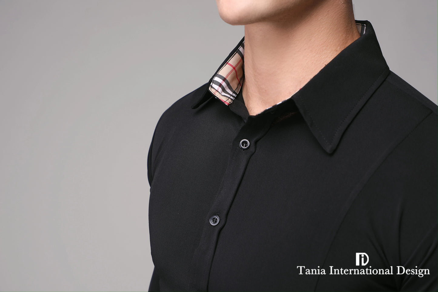 TID.A004 Premium Ballroom Dance Top New High-end Men's 2023 New Shirt Latin Dance Suit Shirt Top