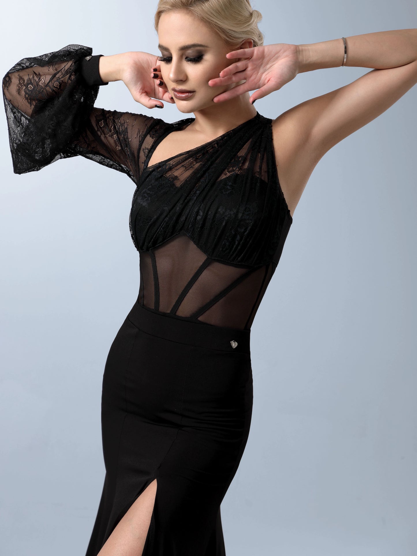 TID Adult Female Professional Ballroom Dance Skirt