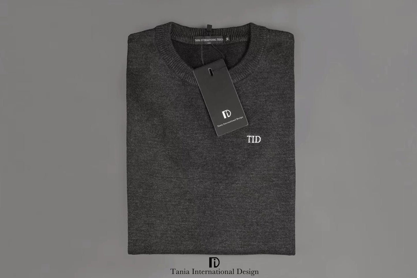 TID. M001 Men's Ballroom Top Wool Vest Professional National Standard Dance Practice Suit Knitted Top