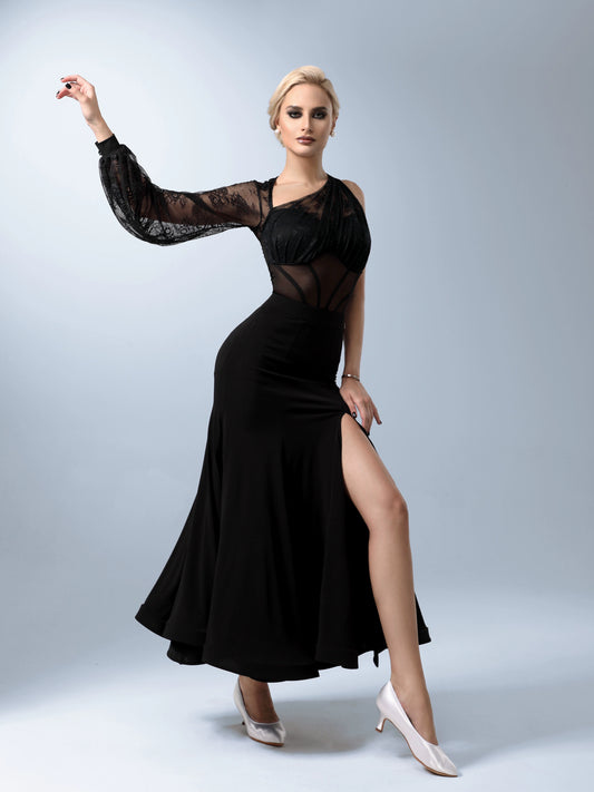 TID Adult Female Professional Ballroom Dance Skirt