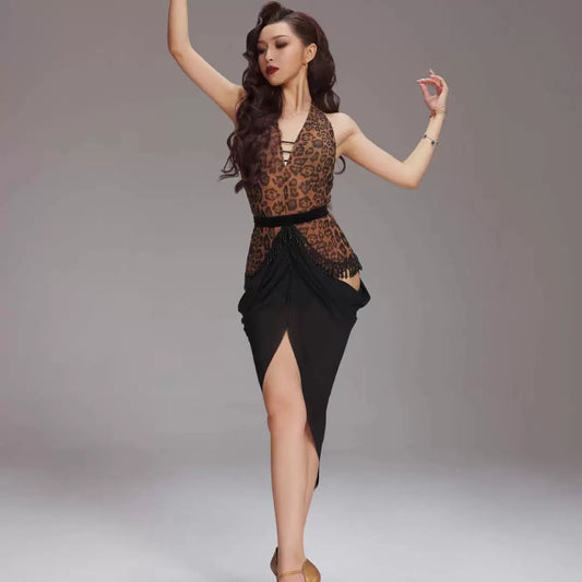 VERNAxBANGGIRL VABGY007 Latin dance practice uniform performance