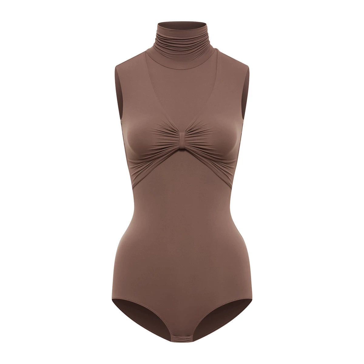 DUYQ welfare single product 029 sleeveless pile collar Basics top national standard Latin dance suit