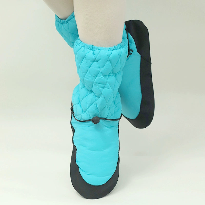Dance Warm Boots Adult Black Classical Dance Practice Shoes Autumn and Winter Fleece Warm Shoes Children's Dance Shoes Women