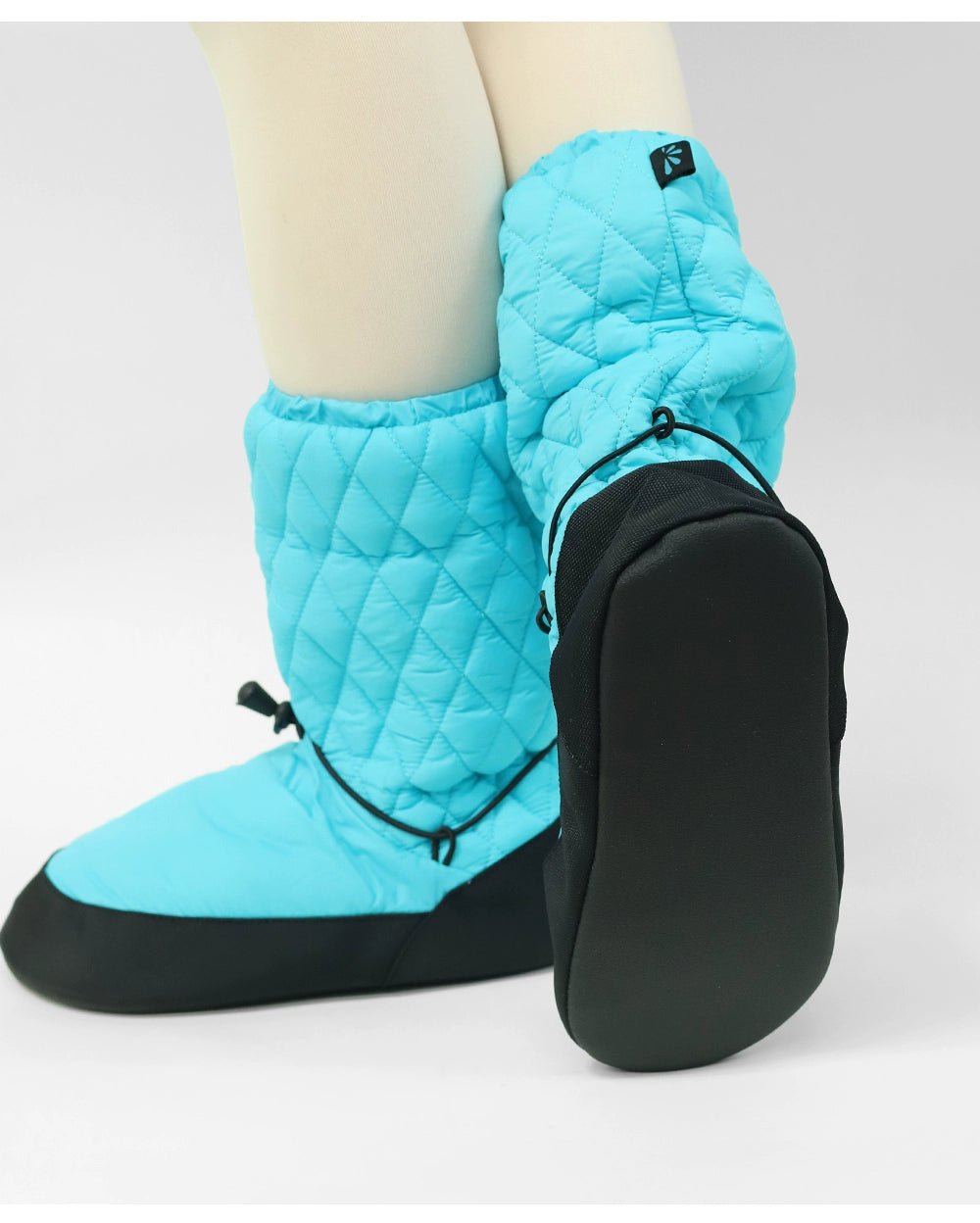 Dance Warm Boots Adult Black Classical Dance Practice Shoes Autumn and Winter Fleece Warm Shoes Children's Dance Shoes Women