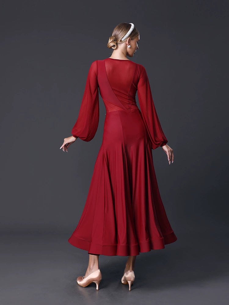 TID.M358 Ballroom dance performance clothes national ballroom dance clothes, dresses and performance clothes can be customized.