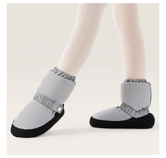 Classic Slip-On Dance Warm Boots | Plush Lined Ballet Warmers