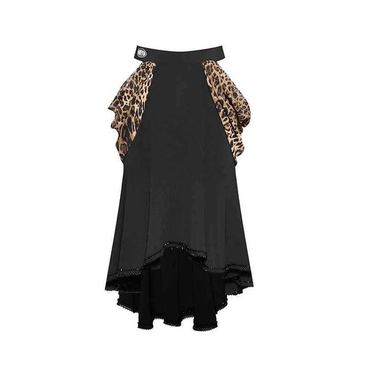 DUYQ "Chasing Leopard Girl" 008 Mermaid Ji Bust Skirt National Standard Women's Professional Latin Dance Practice Suit Performance