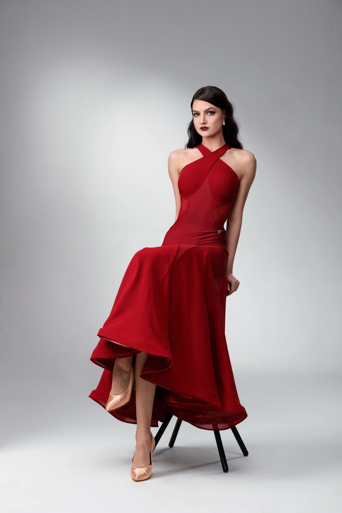 TID.M346 performance clothes national ballroom dance dress dress performance clothes customization
