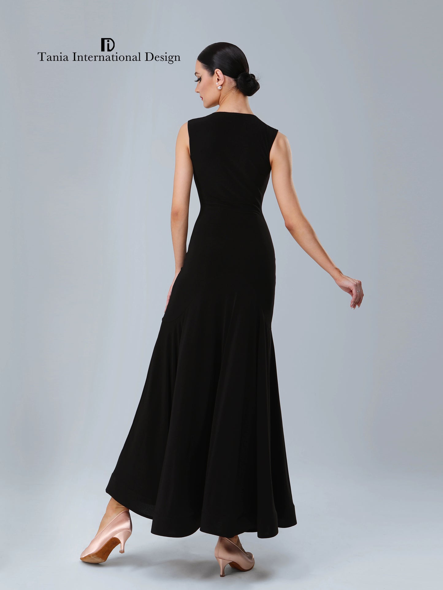 TID.D020 new pendulum waltz performance suit professional women's ballroom dance dress