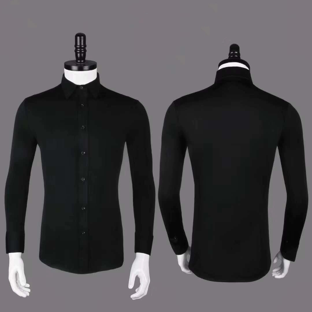 TID.A004 Premium Ballroom Dance Top New High-end Men's 2023 New Shirt Latin Dance Suit Shirt Top