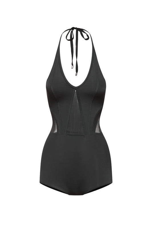 DUYQ "Mountain Awakening Rain Latin" 014 Classic Neck Suspender Top National Standard Women's Latin Dance Practice Suit