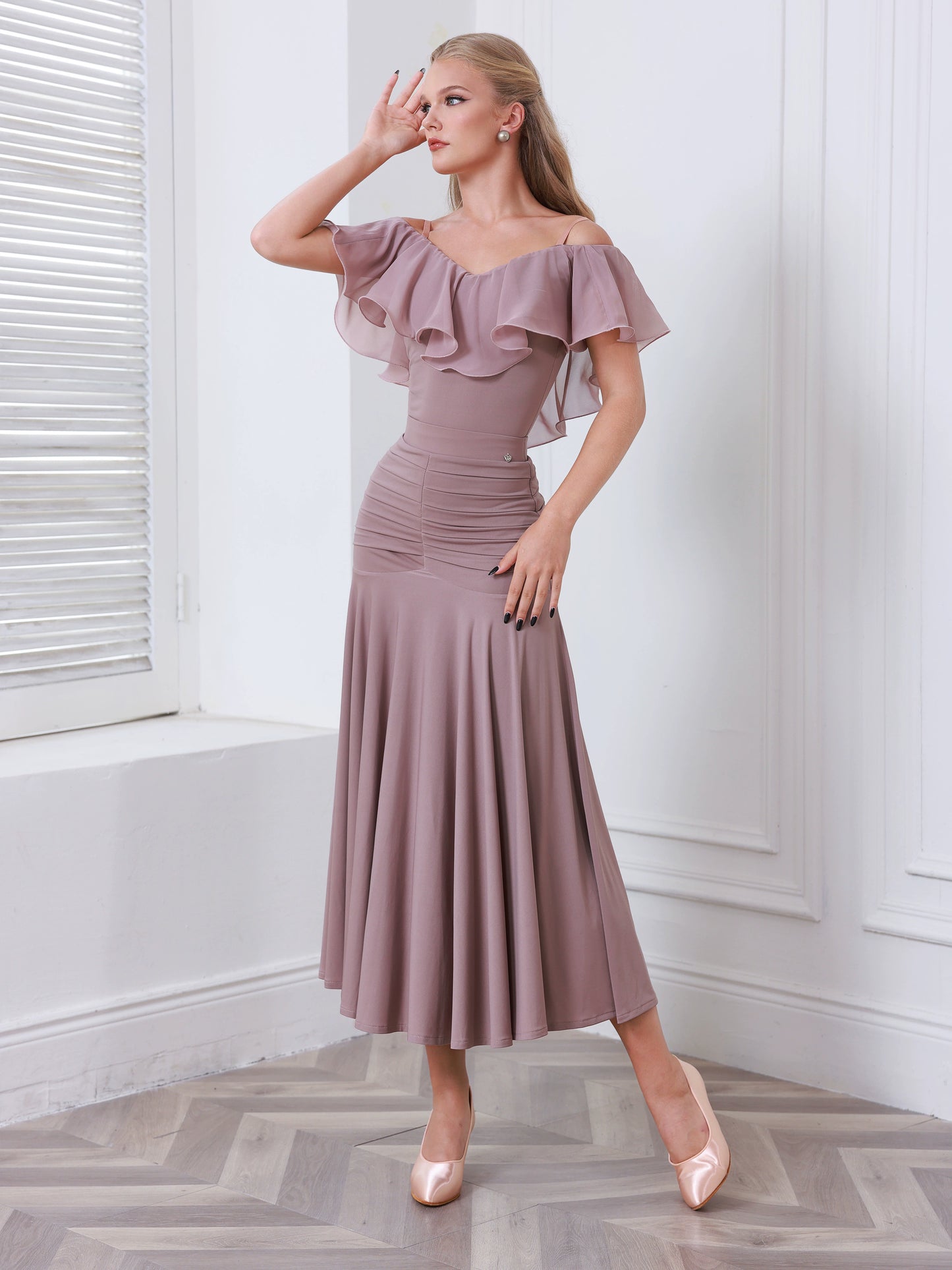 TID new national standard ballroom dance practice clothes adult daily dance clothes