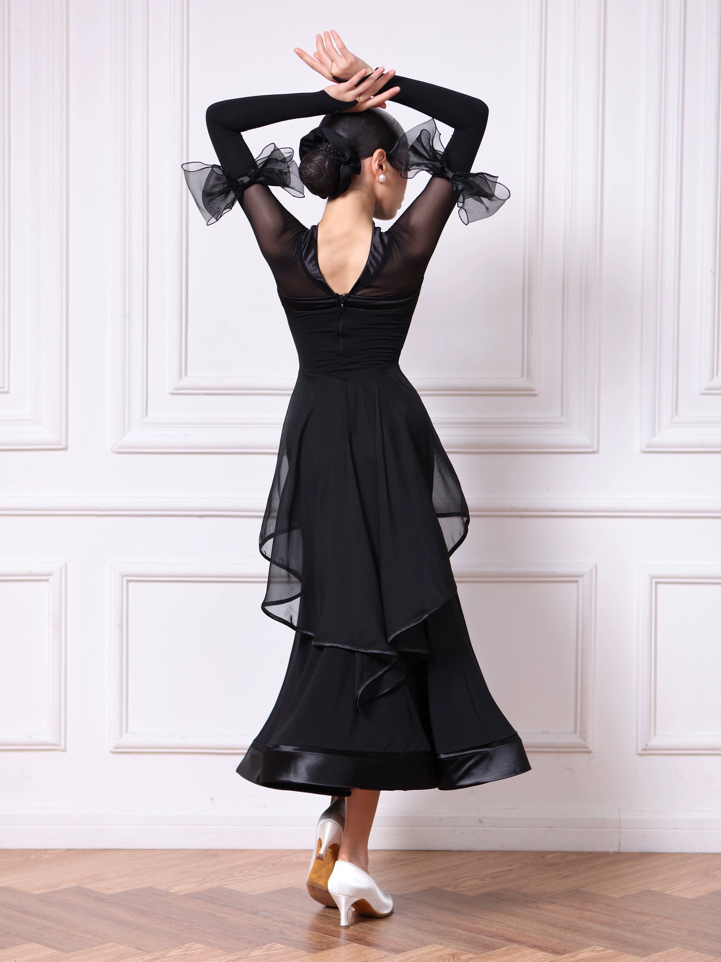 TID CM2412 children's ballroom dance clothes new dress ballroom dance swing skirt high-end national ballroom dance clothes