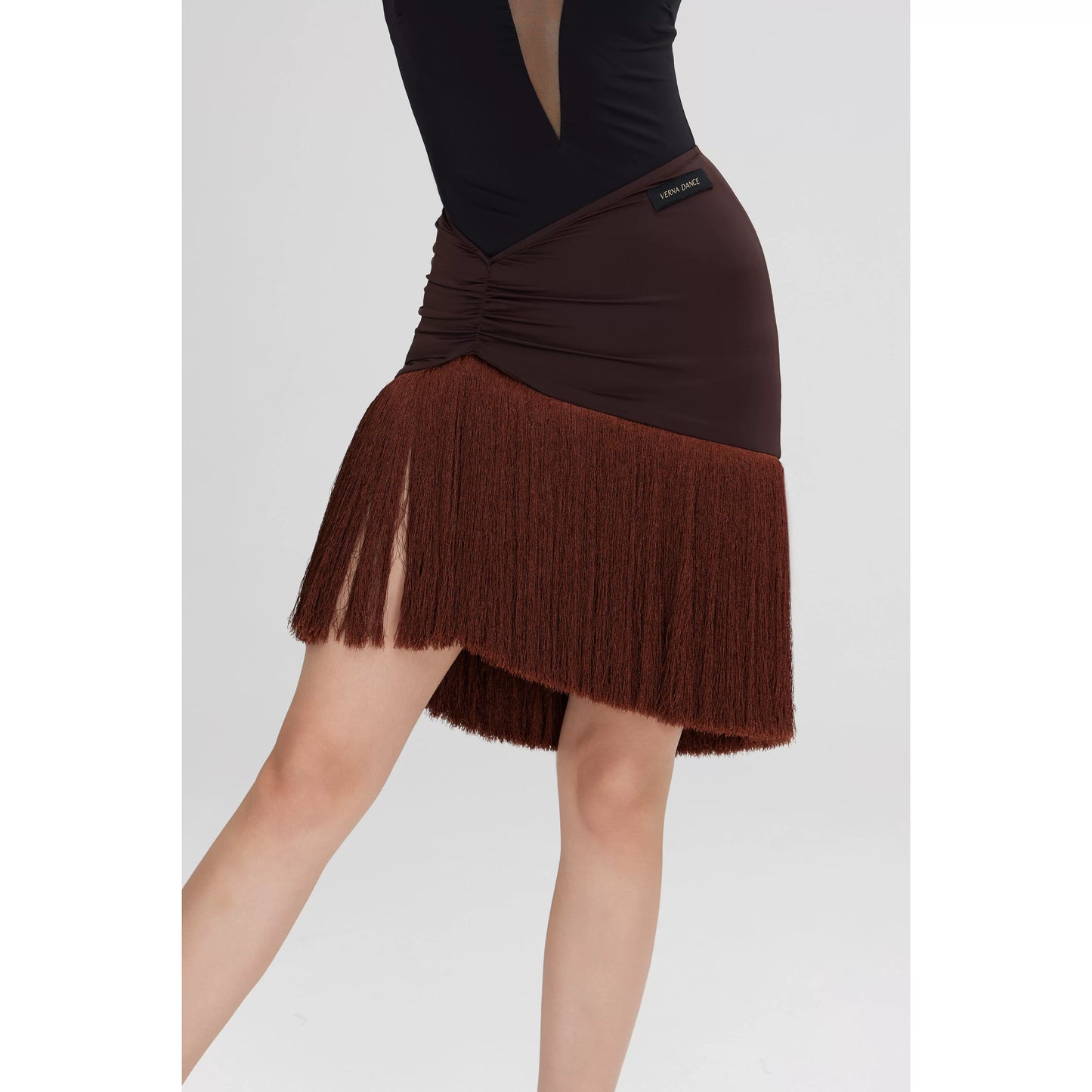 VA VL2308 line Soviet version skirt Latin dance practice performance skirt